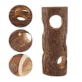 thumbnail image 4 of Túnel De Madera Para Animales, Tubo De Ejercicio, Juguete Para Masticar Para Conejo, Hurón, Hámster, Conejillo De Indias, Túnel De Juguete Para Mascotas Pequeñas Advancent  PT001420-02, 4 of 6