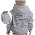 thumbnail image 1 of Hfolob Kids Girl Sweatshirt Girl'S Hoodie Long Sleeve Soft Sweatshirt Graphic Hoody Kids Cute Pullovers Top Clothes For Girls, 1 of 4