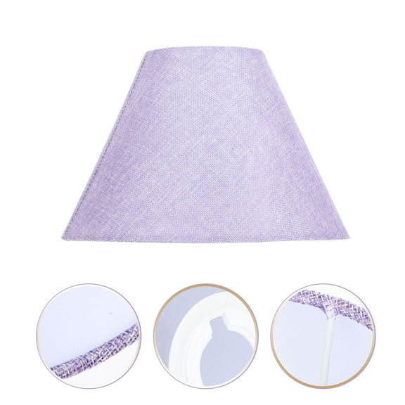 KONTONTY Vintage Style Small Cloth Lampshade for Desk Lamps and Wall Lights, Perfect Home and Office Decorative Lighting
