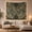 Cherub Map, variant on Celestial Winter Hemispheres Map Against Starry Night Sky, Nostalgic Vintage for Map Enthusiasts, Antique Globe Art Decor, Housewarming Gift, Tapestry Wall Hanging for Bedroom and Living Room