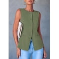thumbnail image 3 of Chaleco PRETTYGARDEN Blazer de Moda sin Mangas con Botones XXL, 3 of 8