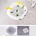thumbnail image 4 of Drain Hair Catcher, Silicone Shower Drain Hair Catcher Cover with Detachable Suction Cups Drain Hair Strainers, 4 of 4
