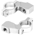 thumbnail image 5 of Soporte de montaje, adaptador de base de espejo, soporte universal para espejo retrovisor de motocicleta, aleación de aluminio de 7/8" (plata) esquí esquí Gafas de esquí, 5 of 5