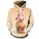 thumbnail image 4 of Sudadera con capucha de primavera y otoño con estampado 3D de cerdo lindo volador, sudadera con capucha informal de talla grande para hombre, 4 of 4
