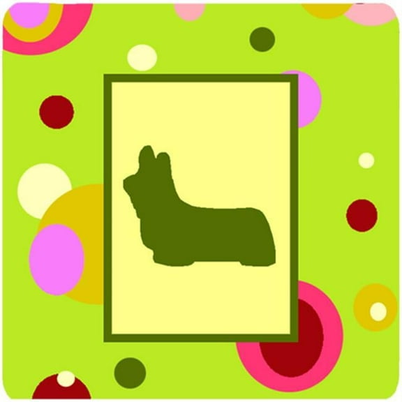 Skye Terrier Foam Coasters - Set 4