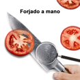 thumbnail image 3 of Cuchillos Para Chef，Cuchillo Chef Damasco,Profesional Afilado Acero Inoxidable Con Alto Contenido Cuchillo De Cocina ， Mango Ergon&oacute;Mico De Madera De Pakkawoodʌ, 3 of 8