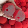 thumbnail image 2 of 25pcs Clown Nose Red Sponge Ball 50mm Universal, 2 of 2