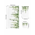 thumbnail image 4 of Green Eucalyptus Leaves Bath Towels for Bathroom Set,Luxury Microfiber Towels Gifts for Women,Beach Kitchen Hand Hair Face Towel and Dish Washcloth,Weeping Spring Botanical Summer Towels+Set, 4 of 7