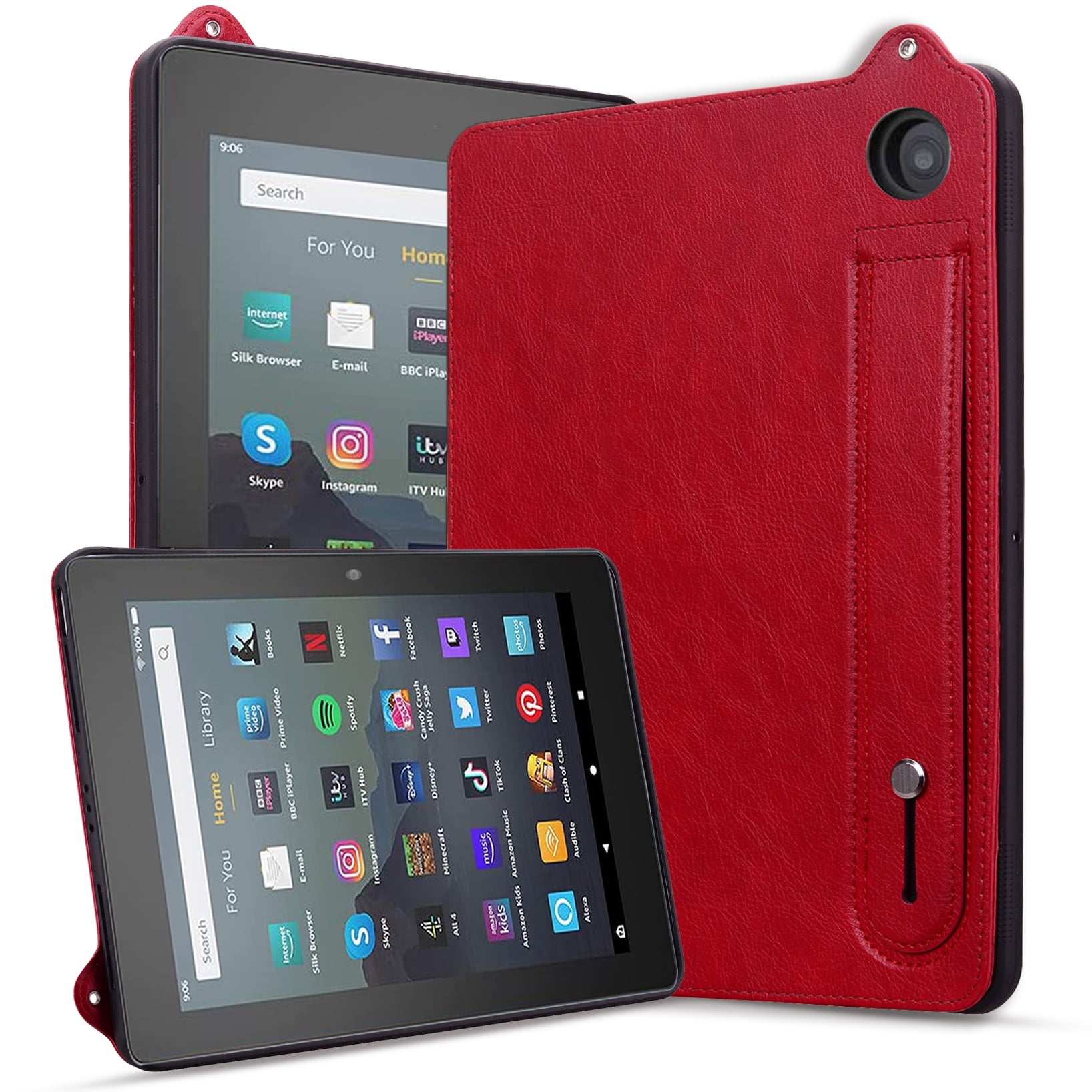 Kindleタブレット ＋カバー for Amazon Kindle Fire HD 8 & 8 Plus Tablet (2024/2022/2020