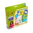 thumbnail image 4 of Crayola Stencil and Sticker Art Set (30 Stencils), Toddler Art Activity Set, Preschool Supplies, Learning Toys for Toddlers, Ages 3+, 4 of 7