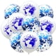 thumbnail image 4 of FELTECHELECTR 10 globos de látex de 30 cm con diseño de mapa del mundo y lentejuelas para decoración de fiestas (azul oscuro, lentejuelas azul oscuro), 4 of 6