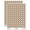 Brown, variant on Chinese Symbol Fu Good Luck 200+ Round Stickers - Yellow - Matte Finish - 0.50" Size