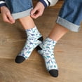 thumbnail image 3 of Rocae Cool Giraffe for Premium Adult Socks,Comfortable, Breathable, and Durable Socks, Perfect for Everyday Wear, 3 of 7