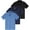 Set 2, variant on 3 Pack: Girls' Short Sleeve Performance Polo School Uniform(Ages 4-18)