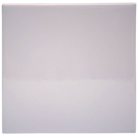 The Tile Life Nashville 6" x 6" White Ice Matte Ceramic Wall Tile 50-Piece