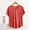 Red, variant on Busydd Womens Tops Plus Size XL-5XL Casual Short Sleeve V Neck Summer Tops Oversized Solid Color Cotton Undershirts Trendy Comfort Pajama Tops