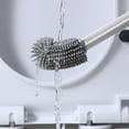 thumbnail image 3 of lixuesong Household Toilet Bowl Brush Soft Toilet Brushes Flexible Bendable Silicone Deeply Toilets Brush, 3 of 3