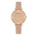thumbnail image 1 of Montre Femme Mode Horloge Acier Inoxydable Décontractée Robe Poignet Cristal Bijoux, 1 of 8
