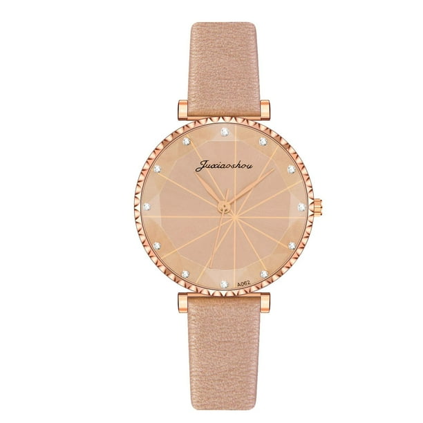 Reloj de cuarzo para mujer, relojes para mujer, reloj de moda para mujer, reloj de acero inoxidable, reloj informal de vestir, reloj de pulsera de cristal, joyería general.