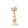 thumbnail image 2 of Portavelas , centro de mesa, candelabro multiusos para cena, candelabro de pilar para decoración de regalo de inauguración de la casa Blanco Pequeño, 2 of 7