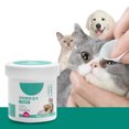 thumbnail image 1 of Flmtop 150 Pcs Lingettes Détachantes pour Oreilles de Chien Chat Lingettes Humides, 1 of 9
