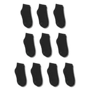 Angle View: Hanes Boys Socks, 10 Pack Ankle, Sizes S - L