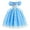 Blue, variant on HTQWLP Little Girls Fairy Tale Princess Dress, Toddler Princess Cosplay Outfits for Girls, Brithday Christmas Halloween Party Pop Performance Costumes Dress up Clothes, Blue/120