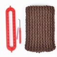 thumbnail image 2 of 2021 New Arrival Sentence Long Knitting Tool Knitting Wool Loom Sewing Needle Sweater Crochet Sewing Tools Plastic Castle Weber, 2 of 7