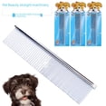 thumbnail image 1 of Peine para mascotas, peine de acero inoxidable galvanizado, peine para múltiples mascotas, peine para perros, peine para perros, 1 of 5