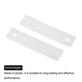 thumbnail image 4 of Unique Bargains WE1M504 Roulements de Tambour de Séchage en Plastique Blanc 4 Pack, 4 of 5