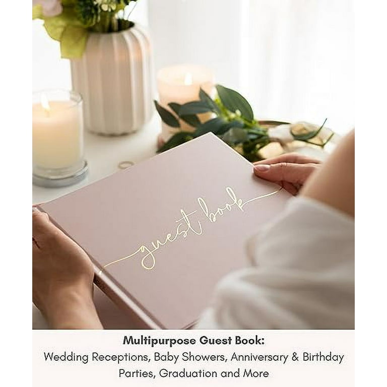 Lamare Wedding Guest Book - Elegant Guest Book Weddings Reception