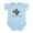 Sky Blue, variant on CafePress - There. It's Fixed. Duct Tape Baby Light Bodysuit - Baby Light Bodysuit, Size Newborn - 24 Months