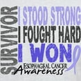 thumbnail image 3 of CafePress - Survivor 4 Esophageal Cancer Shirts And Gifts Ligh - Men's Classic Graphic T-Shirt, 3 of 4