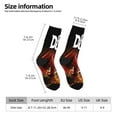 thumbnail image 5 of DND Dungeons And Dragons Socks Crew Novelty Socks Casual Dress Gifts For Men Women, 5 of 8
