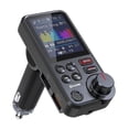 thumbnail image 1 of Transmisor Fm  Bloosom Receptor Bluetooth Ecualizador Pantalla Graves Negro, 1 of 3