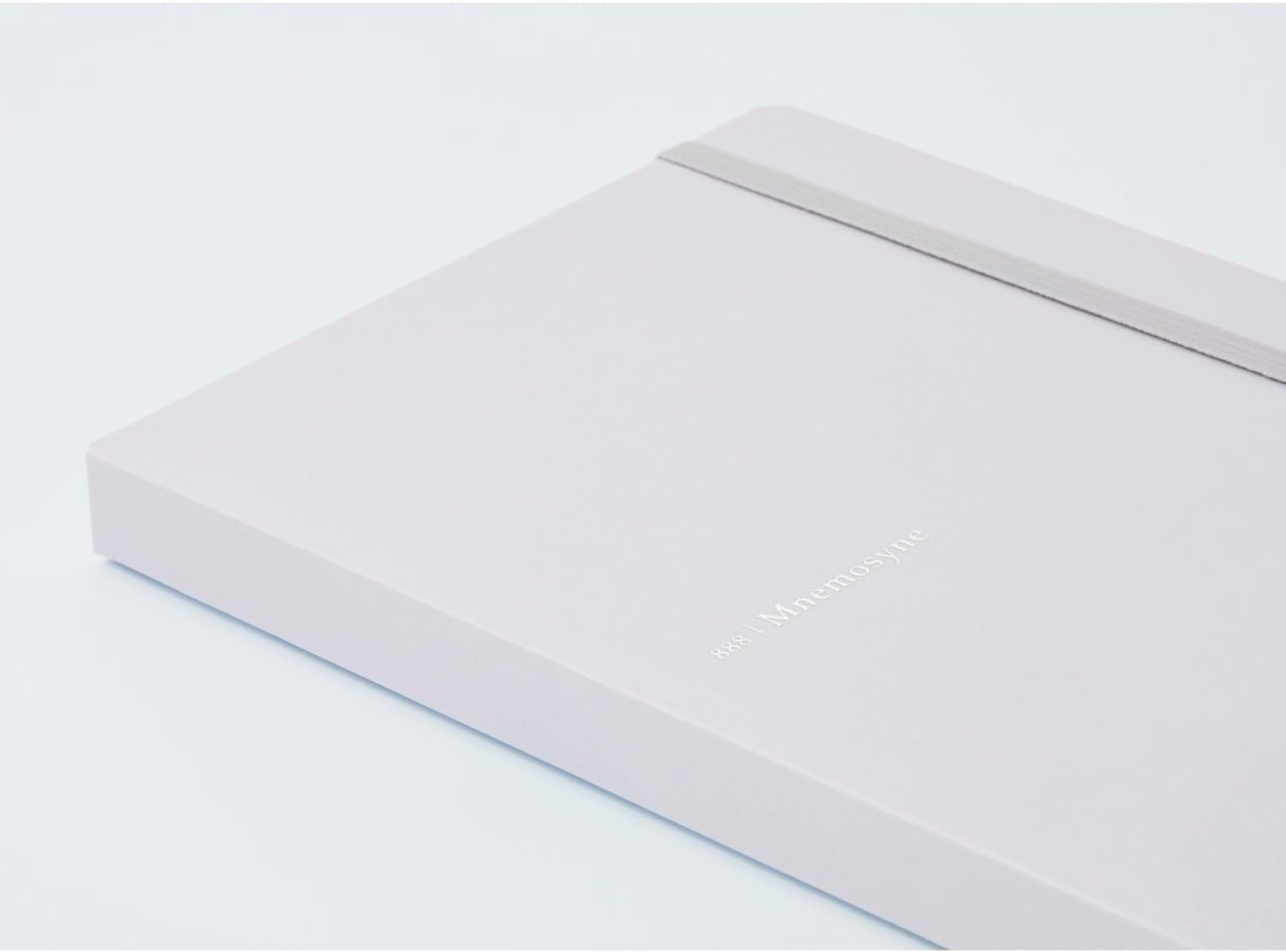 A5 Notebook Mnemosyne Journal Light Grey
