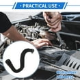 thumbnail image 3 of Unique Bargains 1 Pc Heater Hose for Land Rover Range Rover Evoque 2.0L L4 2012-2017 Good Sealing Rubber Black Engine Water Inlet Tube, 3 of 7