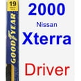 2000 Nissan Xterra Driver Wiper Blade Premium