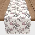 thumbnail image 2 of Creative Products Watercolor Floral Blossoms Pink 5 16 x 90 Poly Twill Table Runner, 2 of 3