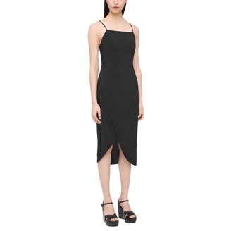 navy blue dress for baby girl Women's Theory Midi Dresses main image 0