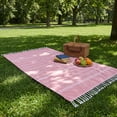 thumbnail image 5 of Lightweight Oversized Turkish Beach Towel Sand Free Quick Dry Soft Cotton Bath Pool Picnic Blanket with Tassels for Travel Camping Outdoor Vacation, 5 of 7