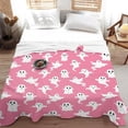 thumbnail image 5 of Pink Ghosts Blanket for Girls Women Kids Fleece Lightweight Throws Blanket Spooky for Boys Soft Flannel Blankets Decorations-40 x50, 5 of 6