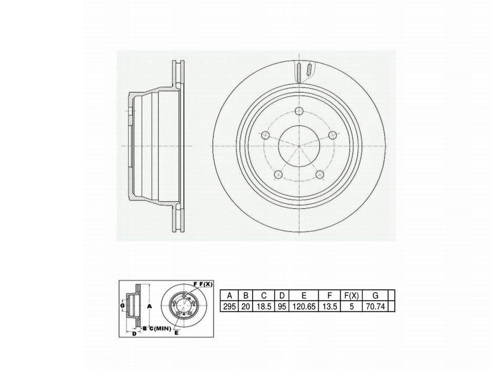 Winstop Brake Rotor, Rear WS240136, Chevrolet Blazer 2005-1997