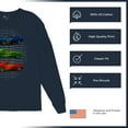 thumbnail image 6 of 1970 Road Legends Muscle Car Long Sleeve T-shirt American Vintage Classic, 6 of 7