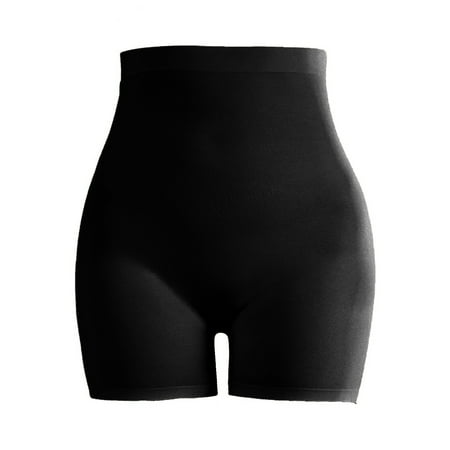 

JGGSPWM Butt Lifter Padded Shapewear High Waist Hip Enhancer Pads Shorts Women Seamless Underwear Tummy Control Panty Butt Compression Belly Trainer Black XL