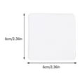 thumbnail image 4 of Miangastore 20pcs Traceless Sticker Double sided Stickers Transparent PVC Adhesive for Home Use, 4 of 8