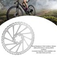 thumbnail image 3 of Bike Disc Brake Rotor, 203mm Steel Easy Installation Stable Disc Brake Rotor  for Cycling, 3 of 7