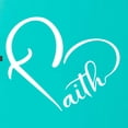 thumbnail image 5 of Wild Bobby Heart Made Of Faith Inspirational/Christian Women Slim Fit Junior Tee, Tahiti Blue, X-Large, 5 of 5