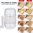thumbnail image 7 of Clearance Food Blender under $10,Manual Nut Grinder Portable Nut Chopper Hand Crank For All Walnut Food Chopper Garlic Cutter Hand Held Food Shredder Cutter Mincer Kitchen Tool, 7 of 7