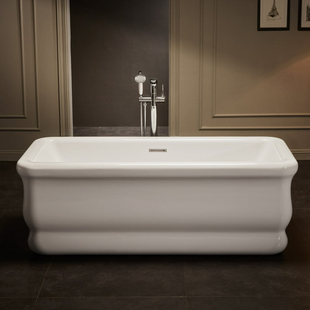 Vintage Tub & Bath Brighton 67 Inch Acrylic Double Ended Freestanding